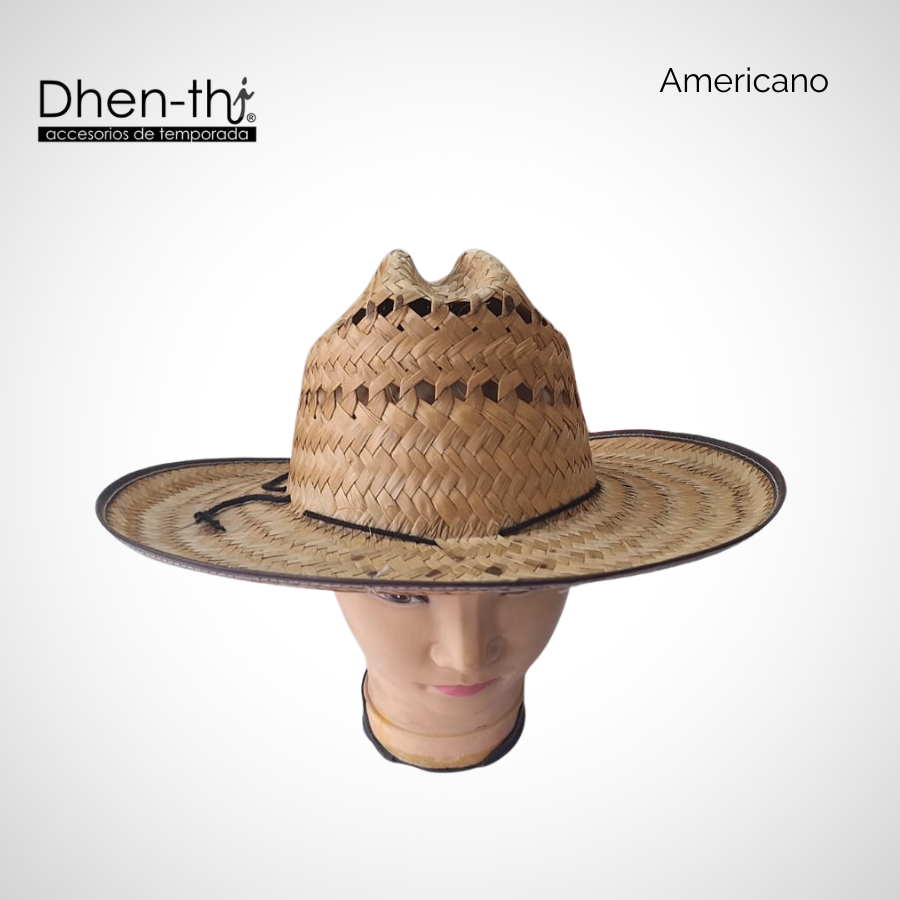 Sombrero Horma Americano Quemado