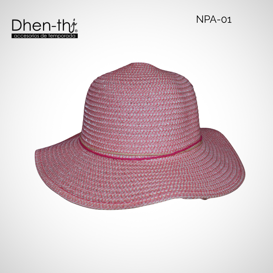 Sombrero de papel arroz para niña: Gatitos