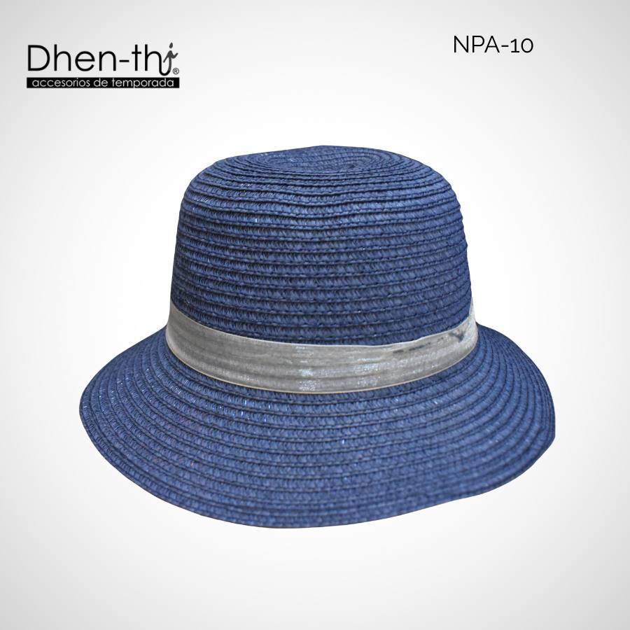 Sombrero de papel arroz para niña: Conejitos