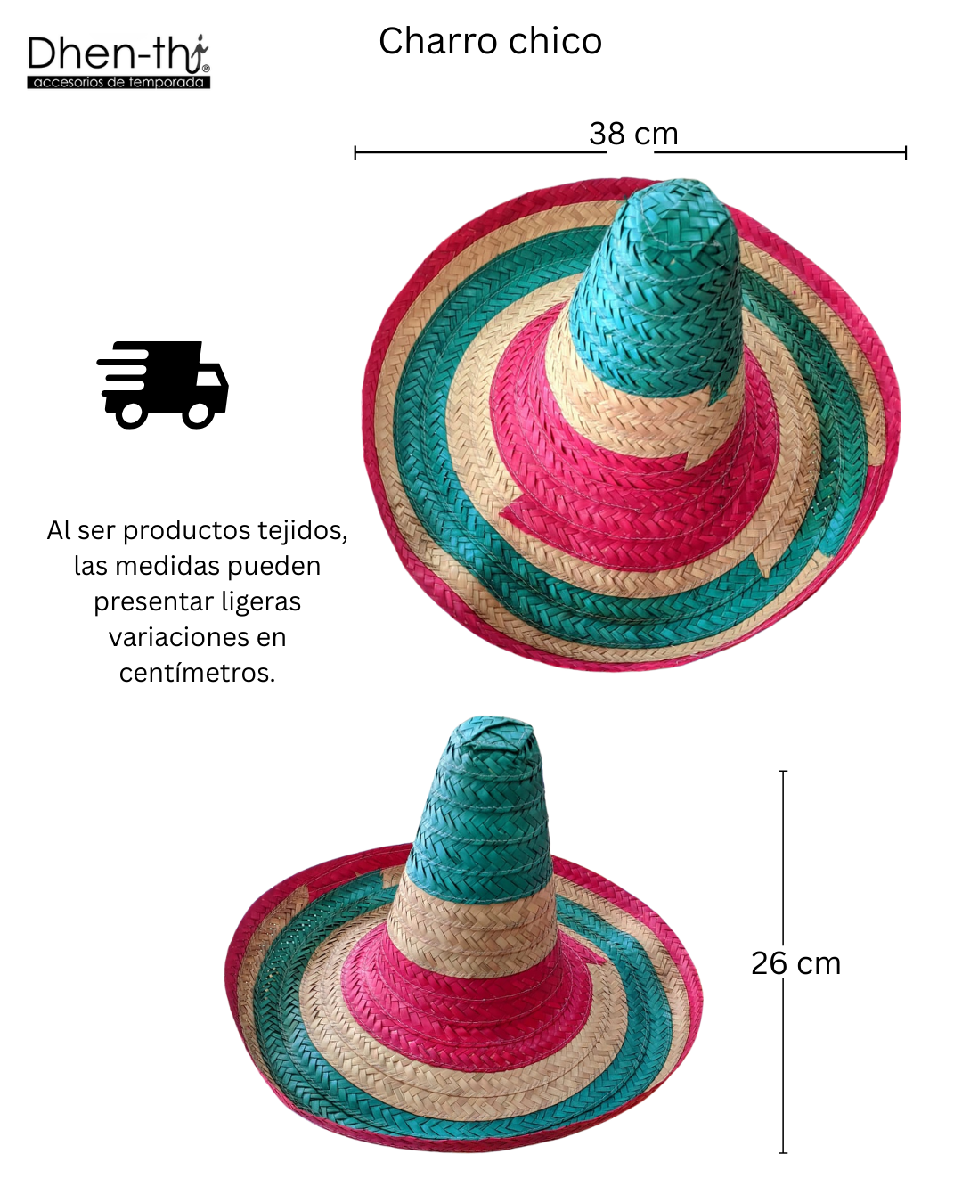 Sombrero Patrio Chico 🇲🇽
