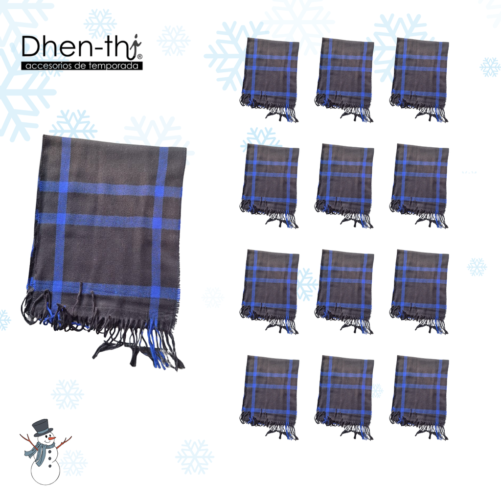 🧣¡Lote de 12 Bufandas con Diseño!🧣