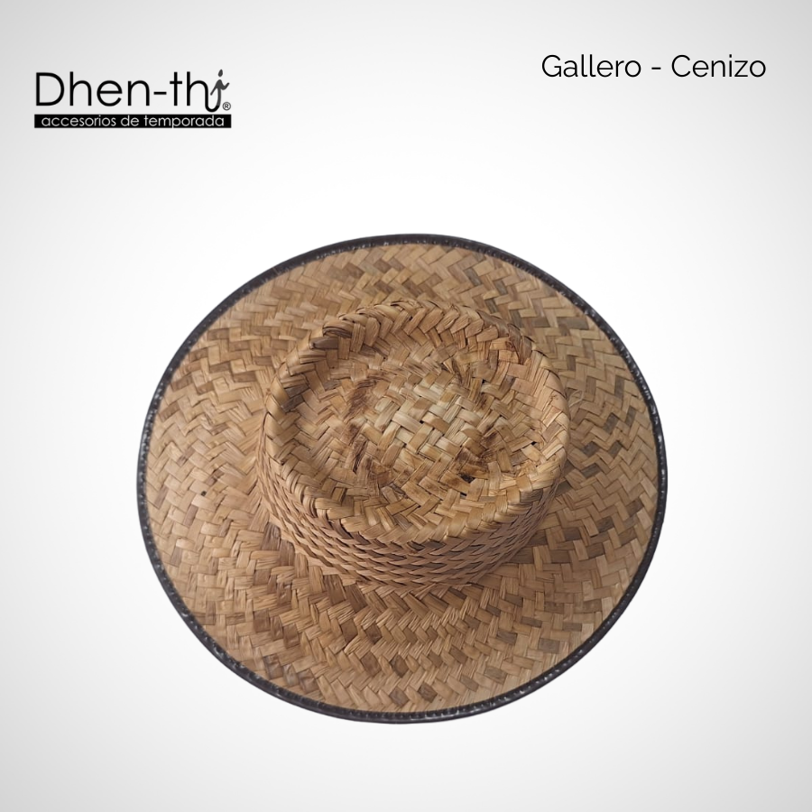 Sombrero Horma Gallero Cenizo