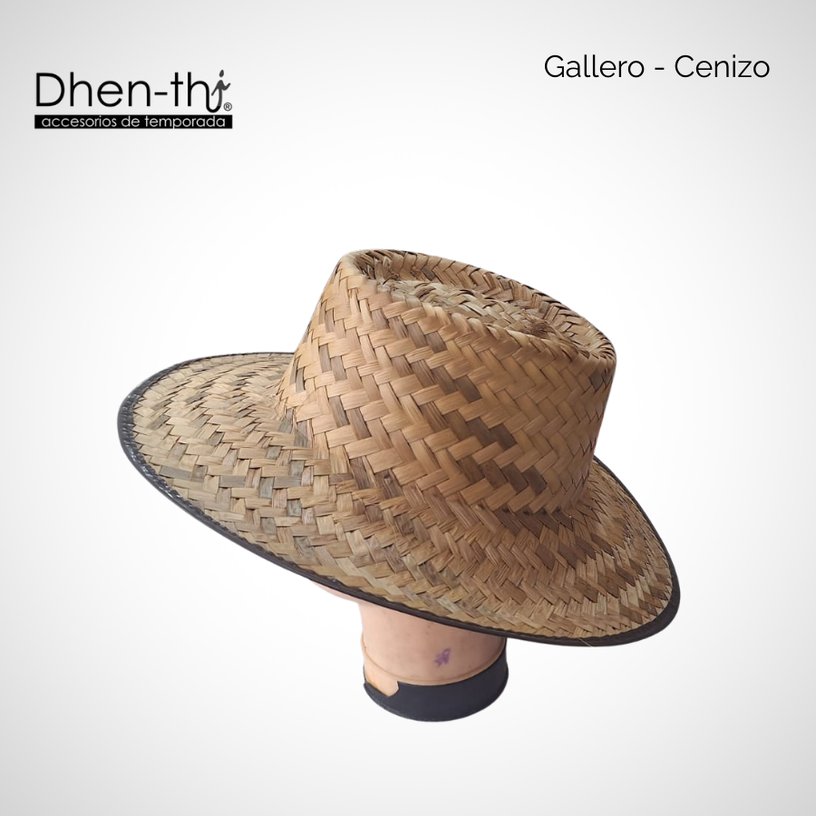 Sombrero Horma Gallero Cenizo