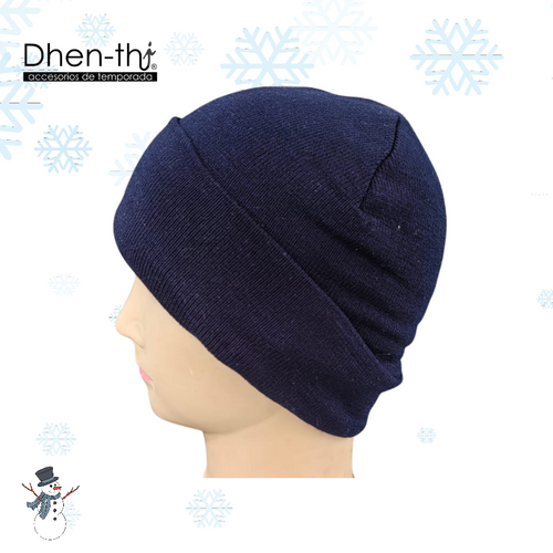 Bonete liso con forro interior