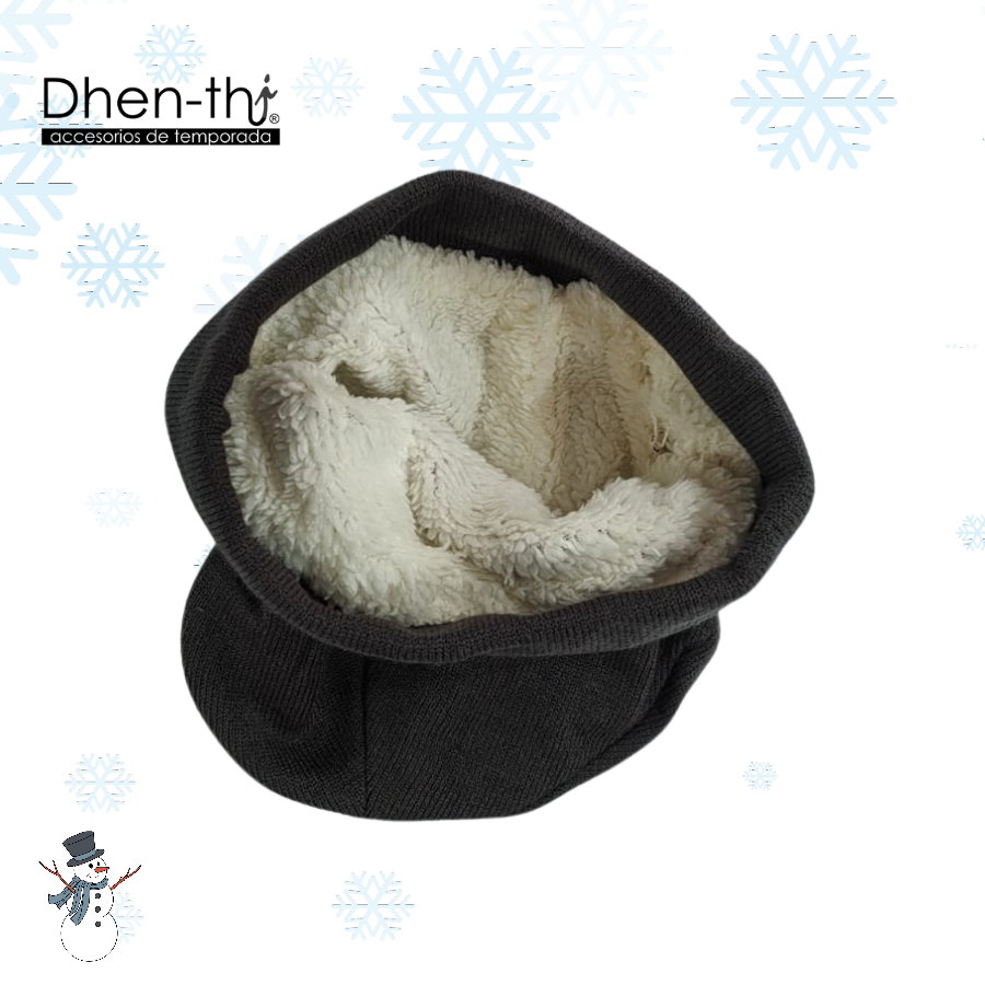 Bonete liso con forro interior