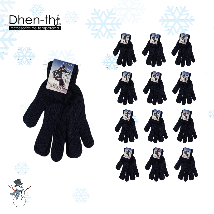 🏪 ¡Lote de 12 Pares de Guante Caballero! 🏪