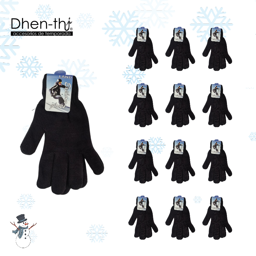 🏪 ¡Lote de 12 Pares de Guante Caballero! 🏪