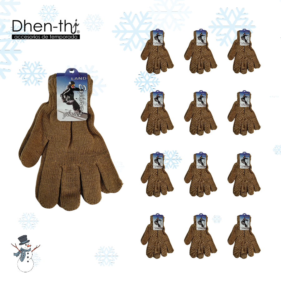 🏪 ¡Lote de 12 Pares de Guante Caballero! 🏪