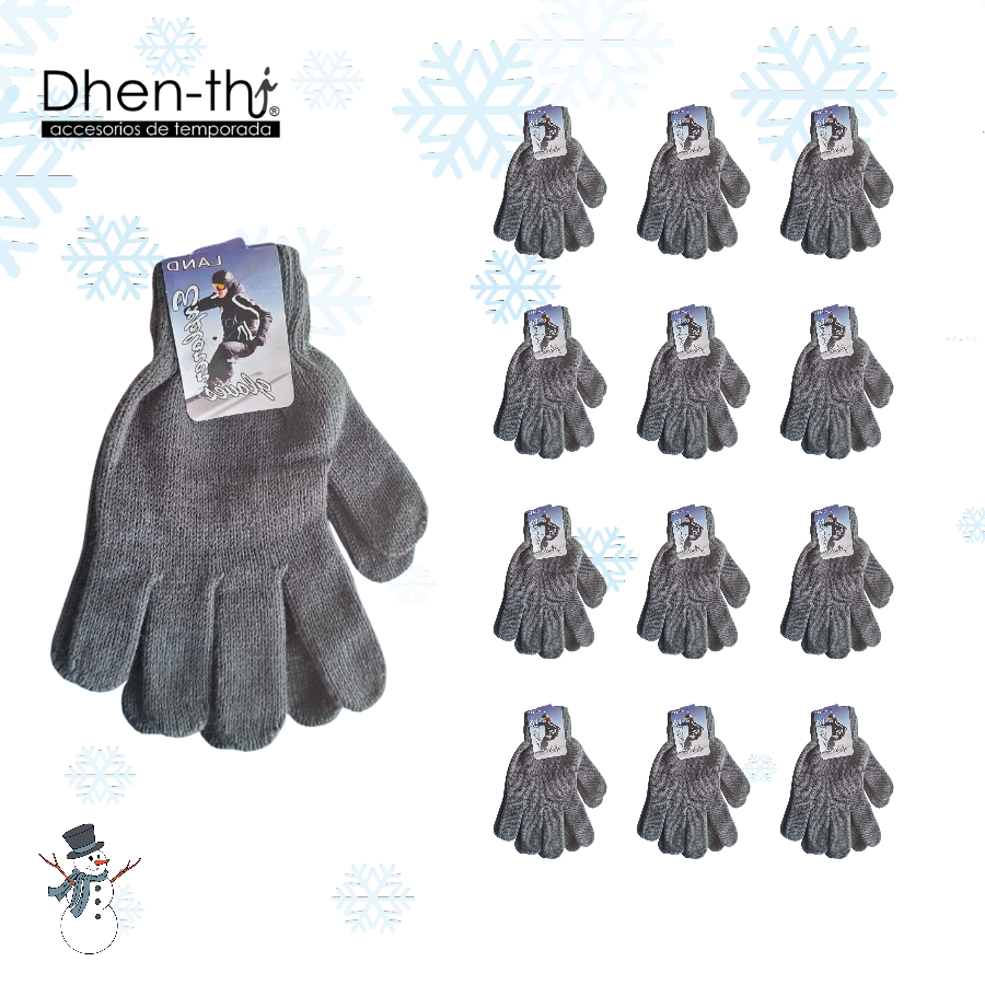 🏪 ¡Lote de 12 Pares de Guante Caballero! 🏪