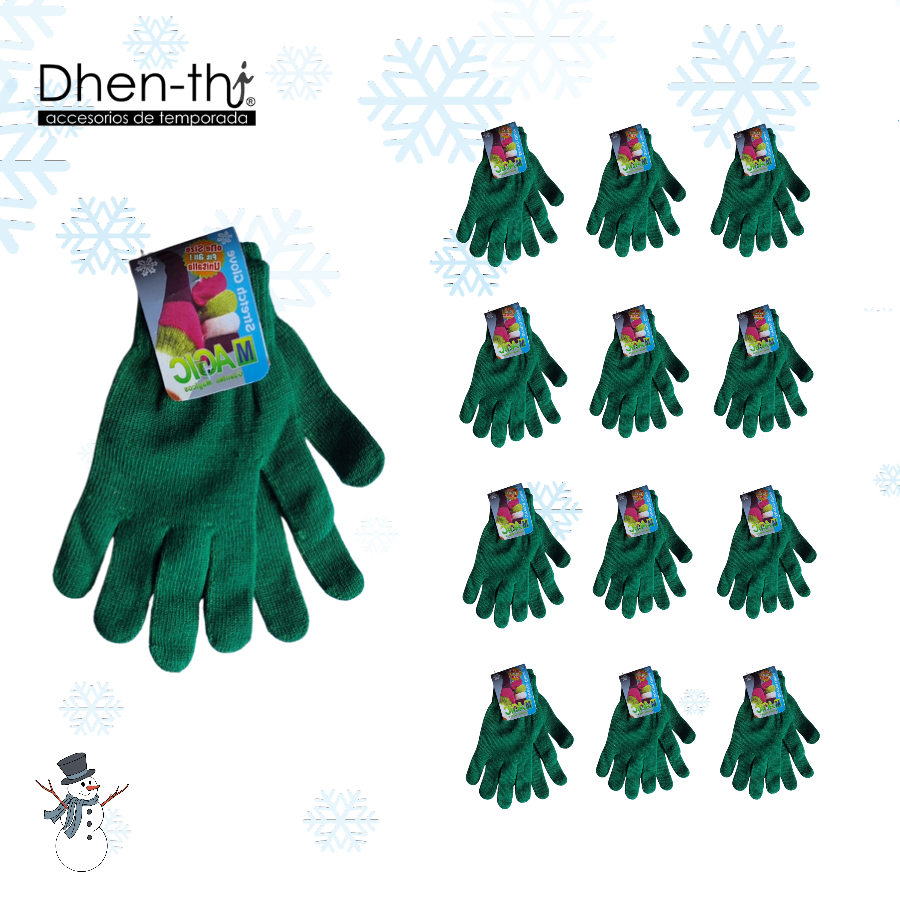 🏪 ¡Lote de 12 Pares de Guante Dama! 🏪