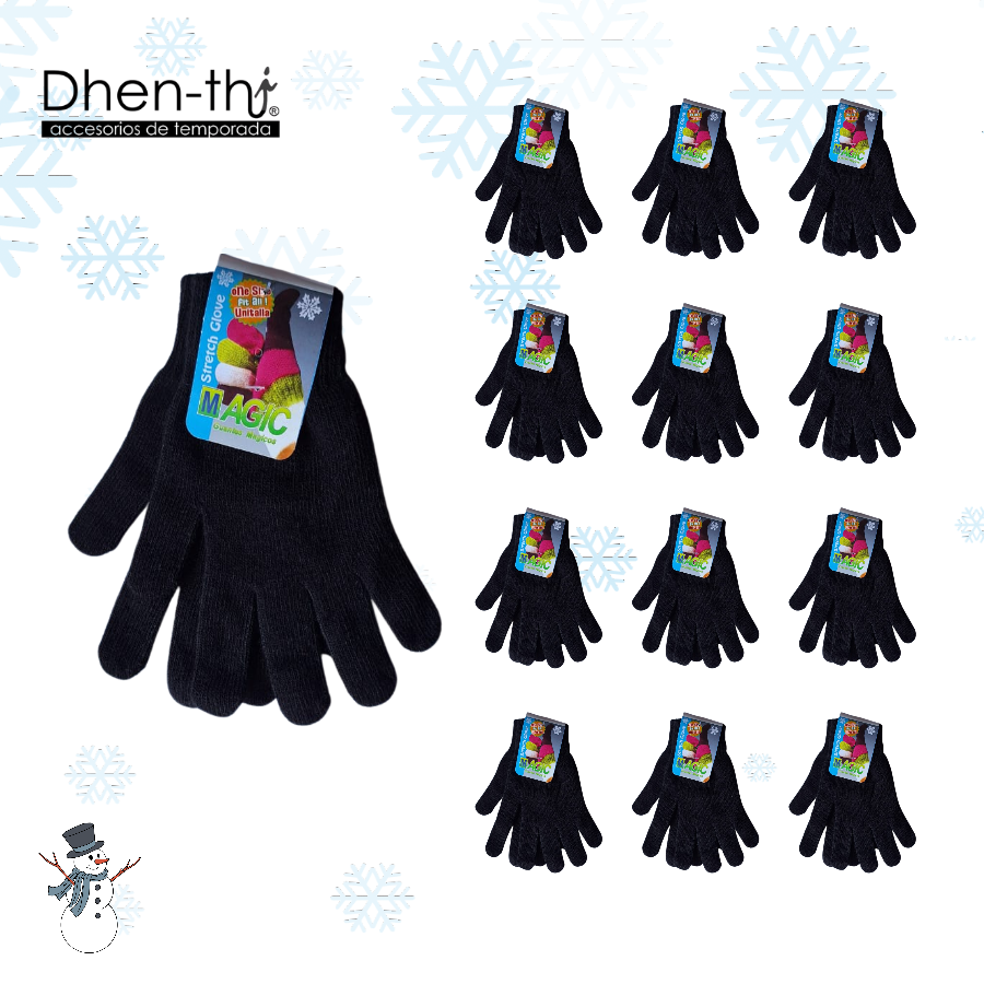 🏪 ¡Lote de 12 Pares de Guante Dama! 🏪