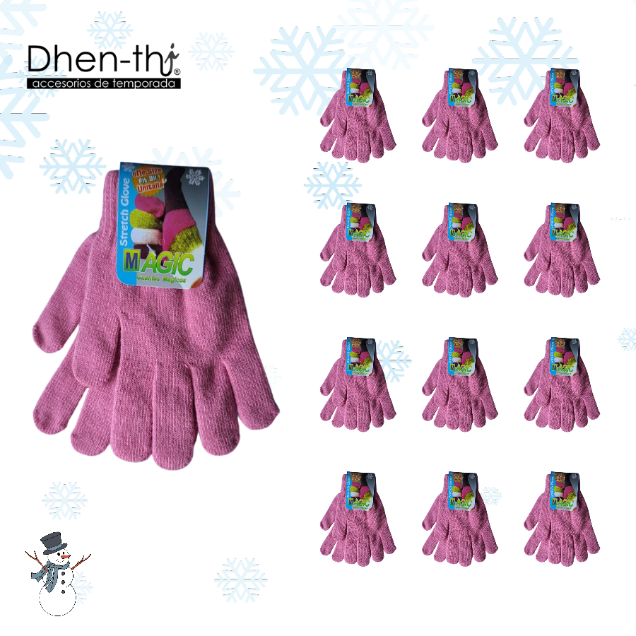 🏪 ¡Lote de 12 Pares de Guante Dama! 🏪