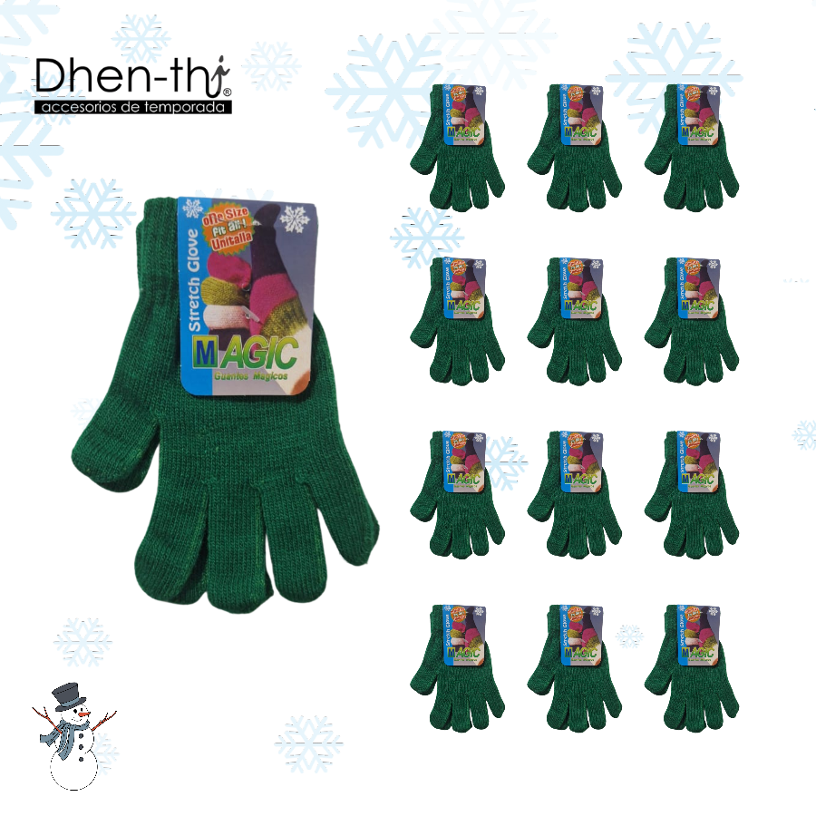 🏪 ¡Lote de 12 Pares de Guante Escolar! 🏪