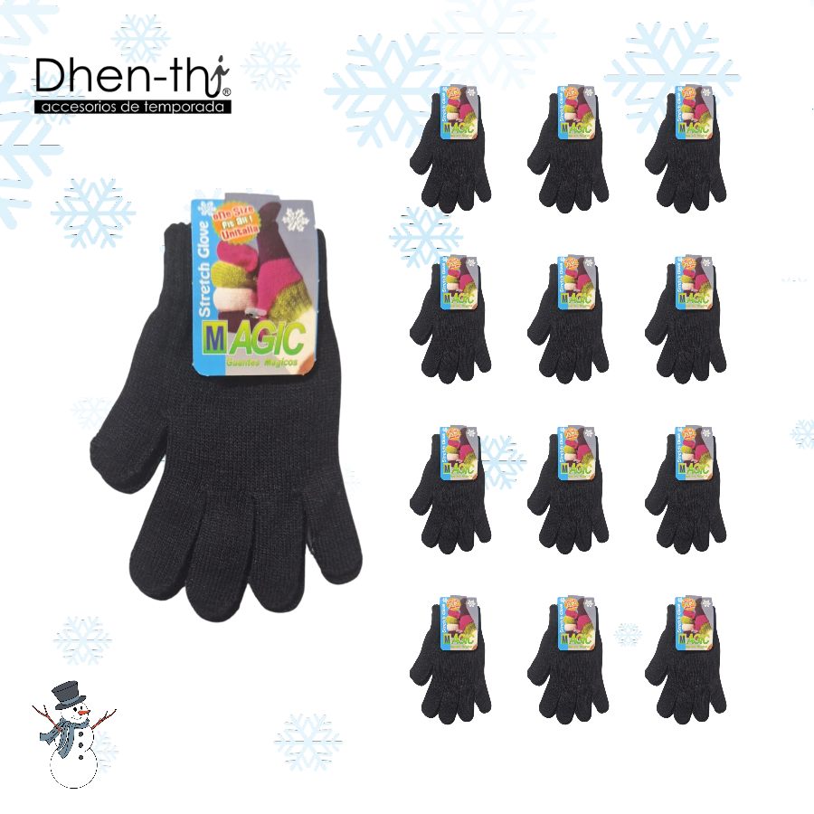 🏪 ¡Lote de 12 Pares de Guante Escolar! 🏪