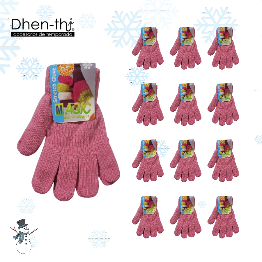 🏪 ¡Lote de 12 Pares de Guante Escolar! 🏪