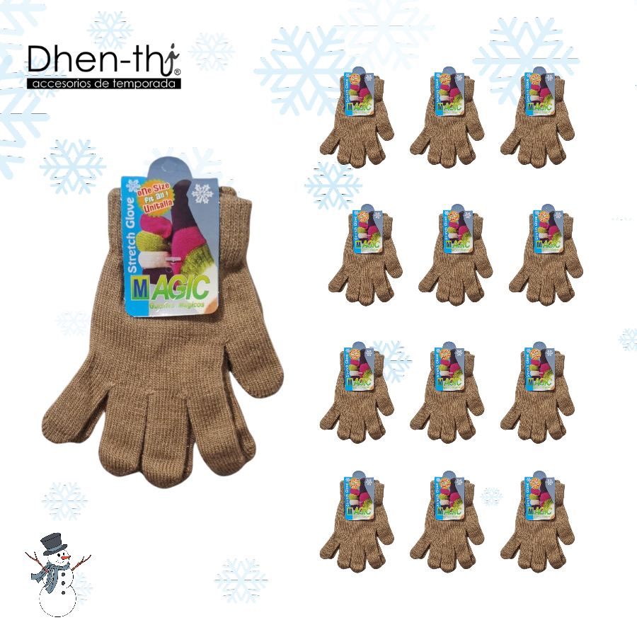 🏪 ¡Lote de 12 Pares de Guante Escolar! 🏪