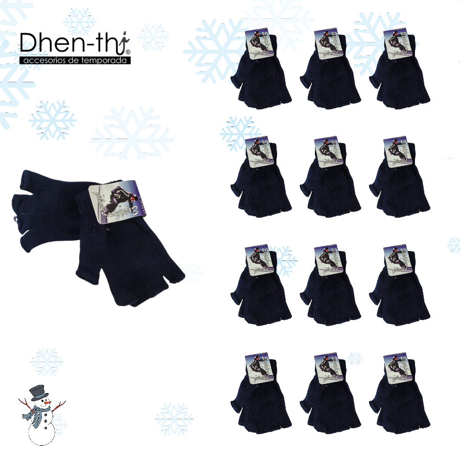 🏪 ¡Lote de 12 Pares de Guante Mocho Caballero! 🏪