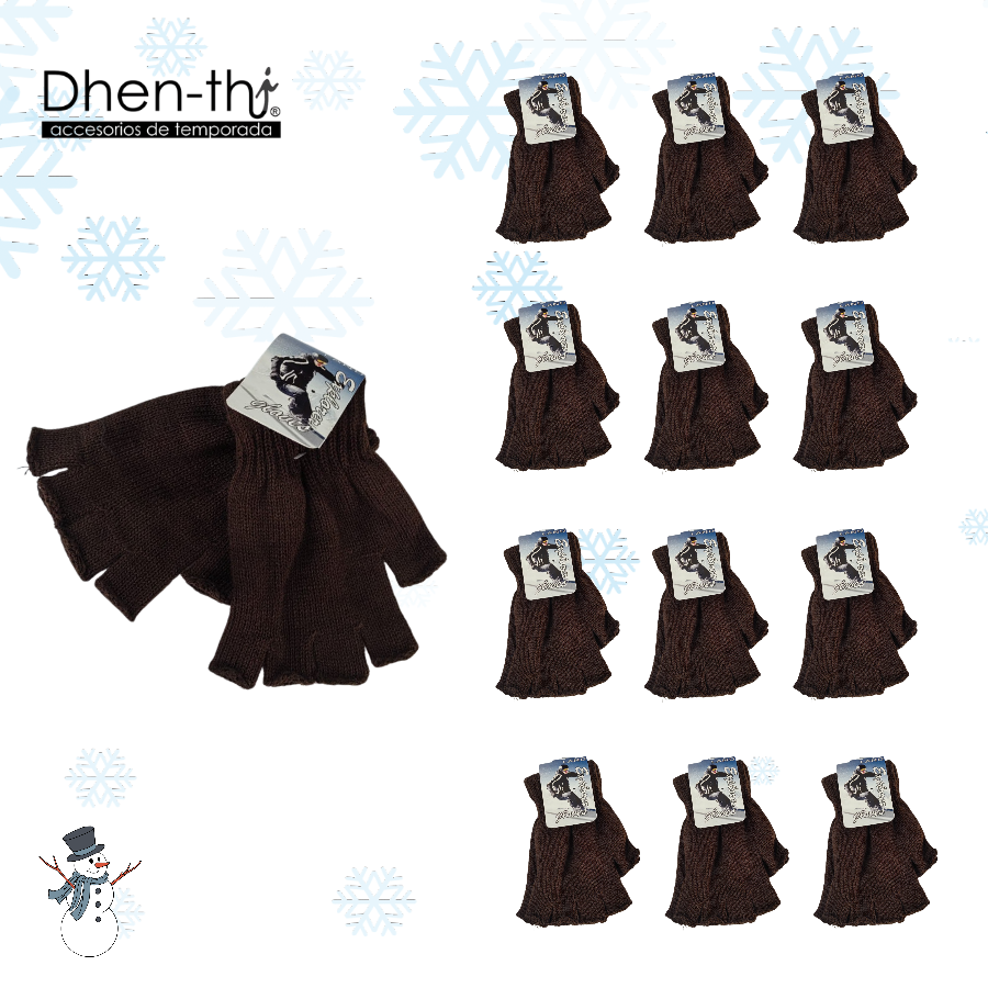 🏪 ¡Lote de 12 Pares de Guante Mocho Caballero! 🏪