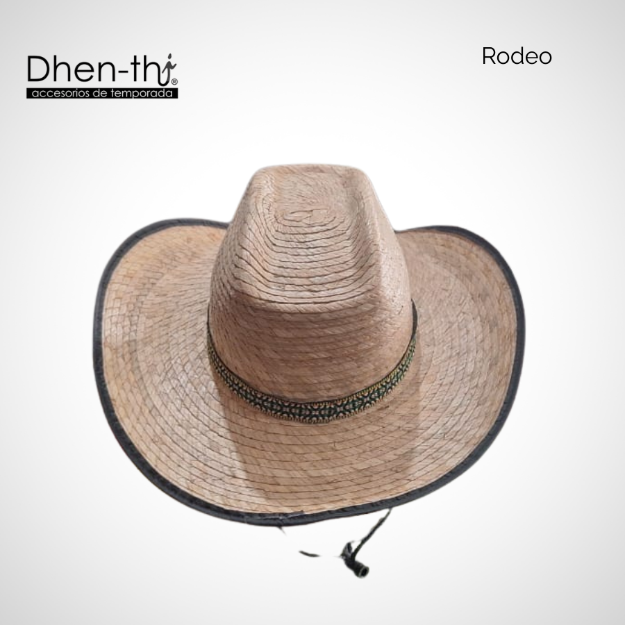 Sombrero de palma - Rodeo